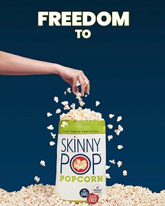 Feel the snacking freedom. | SkinnyPop