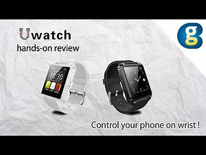 Smartwatch U Watch U8 hands-on review: Control your phone on wrist - Geekbuying