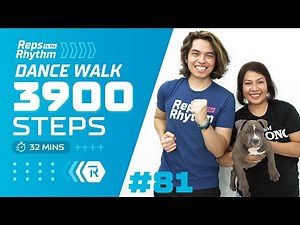 DANCE WALK Cardio Workout • 3900 Steps • Walking Workout #81 • Keoni Tamayo