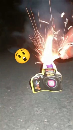 the testing of camera crecaras #experiment #firecracker