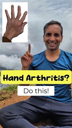 Hand Arthritis? Do this today! #mobility #homeworkout #yoga #painrelief #health #finger