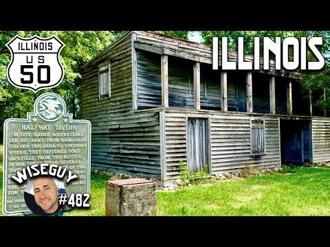 US 50 Road Trip Day 2-3 ||| Southeastern ILLINOIS