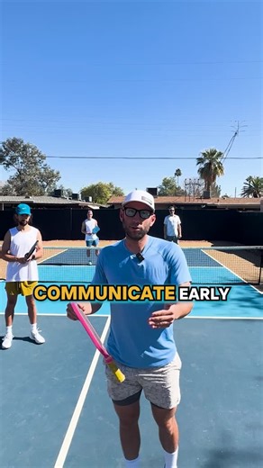 Kyle Koszuta on Instagram: "Want to keep your pickleball partner happy? Communicate early and often"