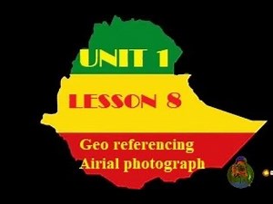 Geo referencing aerial photograph data part 1- 8 ArcGIS
