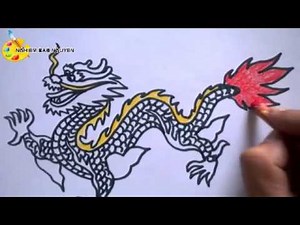 Vẽ con Rồng/ How to Draw a Dragon