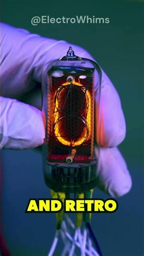 How Do Nixie Tubes Work Compared to Modern Displays? #electrowhims