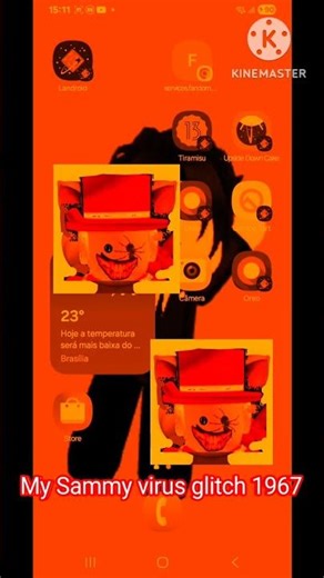 My Sammy virus glitch 1967 #virus #kinemaster #myhorror #animation