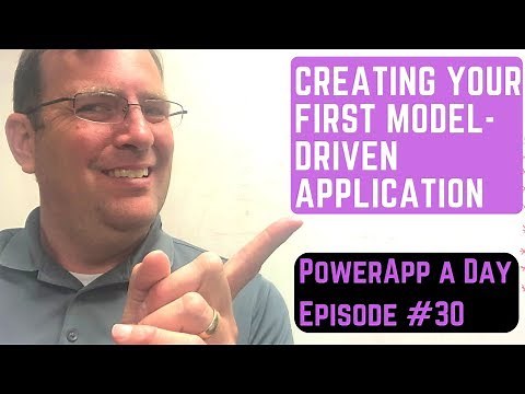 Building First Power Apps Model Driven Application [Episode 30]