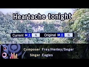 HEARTACHE TONIGHT Eagles 🎵Karaoke Version🎵