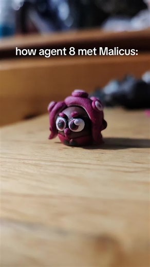 How agent 8 met Malicus The Angel Crinoid #angelcrinoid #fyp #angrybirds #coroika #splatoon