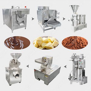 Small Scale Cocoa Processing Equipment 100 KG/H