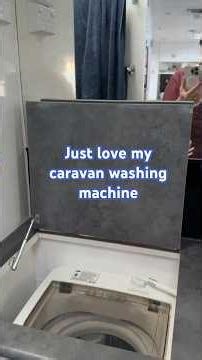 Caravan Washing Machine - Exciting