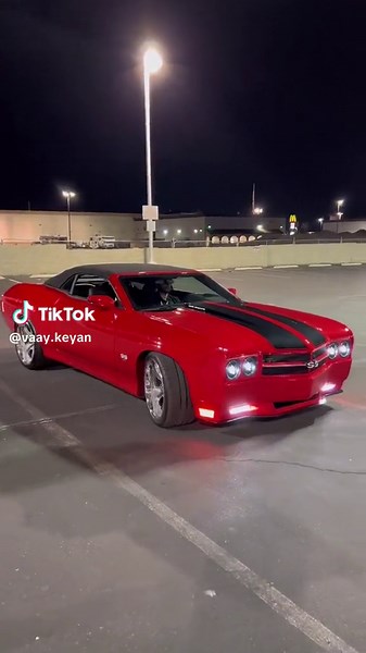 For the ones who think the Chevelle 70/SS is only a concept car🔥🥶 #2024 #chevy #70s #ss #classiccar #future