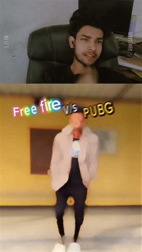 free fire vs pubg competition😎 #shorts #freefire #pubg #attitude #status #shortsfeed