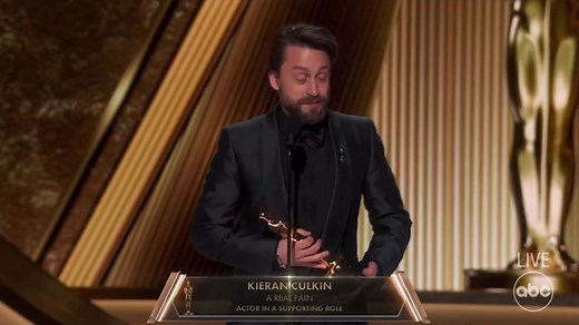 2025年第97届奥斯卡最佳男配角：基南·卡尔金《真实的痛苦》