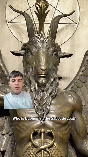 The history of Baphomet, and how it originated as a corruption of Muhammad #baphomet #satan #islam