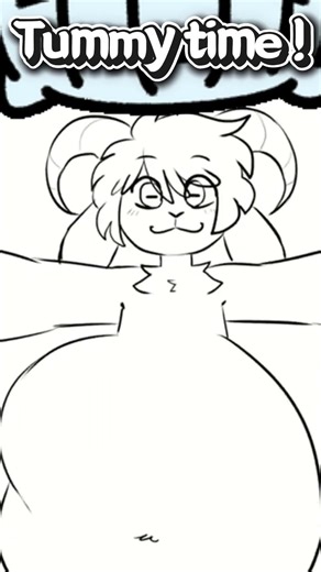 Tummy_time with Zelu 💙🐏 #furry #animation #shortvideo #shorts #cartoon #funny