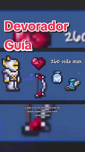 Guía Devorador de Mundos Terraria
