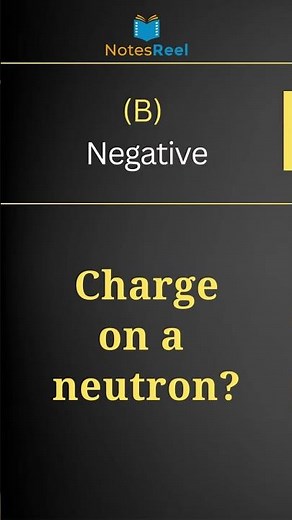 What is the charge on a neutron?