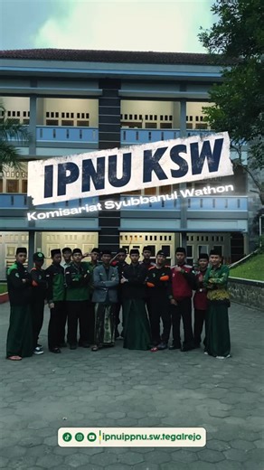 𝙄𝙋𝙉𝙐 𝙄𝙋𝙋𝙉𝙐 𝙎𝙮𝙪𝙗𝙗𝙖𝙣𝙪𝙡 𝙒𝙖𝙩𝙝𝙤𝙣 on Instagram‎: "Style Outfit of the Day IPNU Komisariat Syubbanul Wathon. ‏ Profil IPNU IPPNU Komisariat Syubbanul Wathon “Wach On YouTube: IPNU IPPNU Syubbanul Wathon Tegalrejo” https://youtu.be/sF83GYs-Rik ======================== *Follow Us !* @ipnuippnu.sw.tegalrejo *(Instagram - You Tube - TikTok)* *Saluran WhatsApp:* https://whatsapp.com/channel/0029VbA4Y113gvWfL7OtBD00 *Website:* syubbanulwatho.or.id Media Partner: @syubbanulwathon.secan