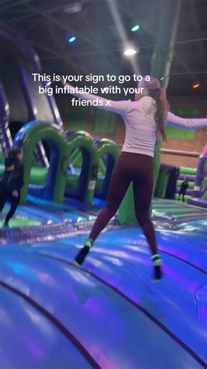 Fun with Friends at Inflatable Adventure Parks