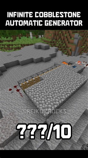 Infinite Cobblestone Farm Generator Tutorial