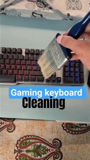 Cleaning my keyboard was weirdly satisfying