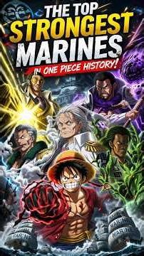 😱Top Strongest Marines in One Piece (PART- 1) #onepiece #onepieceanime #shortsfeed