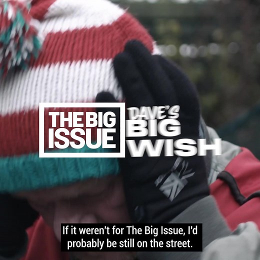 Winter used to be the season where Big Issue vendors thrived, but with the death of the high-street and the rise in online shopping they're now struggling to get by more than ever before. With your support, you can help us be here for our vendors this Christmas. That's because every time you buy a copy of The Big Issue, subscribe or donate, you are helping our vendors to work their way out of poverty by providing 'a hand up not a hand out.' Show your support this Christmas. | The Big Issue