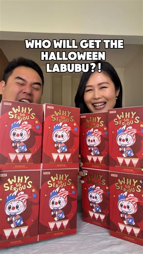 Annie Nguyen on Instagram: "Unboxing @popmart_au WHY SO SERIOUS? Halloween Collection (and we both want the Halloween Labubu 😂) #whysoserious #whysoseriouspopmart #popmartau #popmartaustralia #blindbox"
