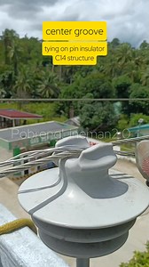 tying center groove on pin insulator #highlightseveryone #highlights2025 #everyonehighlightsfollowers #followerseveryonehighlights #fypシ゚viralシfypシ゚ #everyoneシ゚ #pobrenglineman2 #fypシviralシ2024 #fypシ゚viralシ #fypシ゚viralシfypシ゚viralシalシ #follower #lineman #electricity #electrical #linemanwork #foryourpage #fypシ #pobrenglineman2 | PobrengLineman2.0