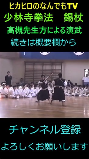 少林寺拳法 高槻先生方による錫杖演武！② #bmw #shorts #少林寺拳法 #少林寺拳法部 #ev