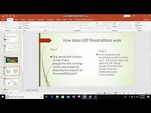 UDP Flood attack