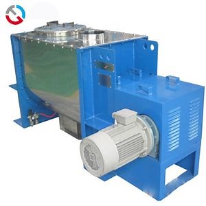 [Hot Item] Industrial Vacuum Mixer Horizontal Ribbon Blender Washing Powder Production Machine
