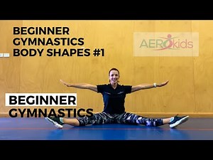 Beginner Gymnastics Body Shapes - AEROkids style