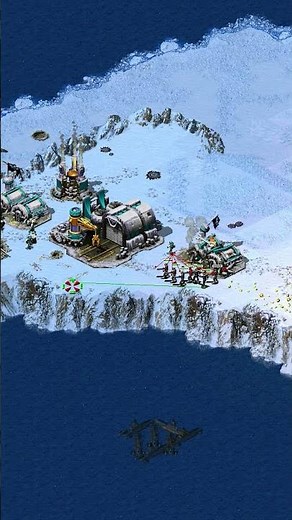 Terminators Obliterate An Allied Base in Red Alert 2