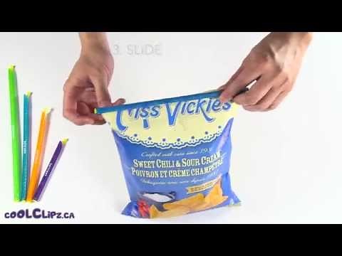 CoolClipz - The Best Chip Clips Plastic Bag Sealer Ever on Amazon!