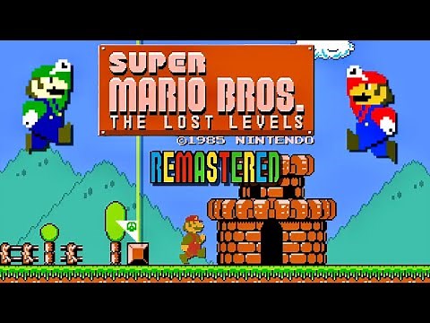 Super Mario Bros.: The Lost Levels Remastered - Full Game Playthrough
