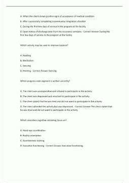 NCTRC Exam Practice Questions with 100 Verified Correct Answers878