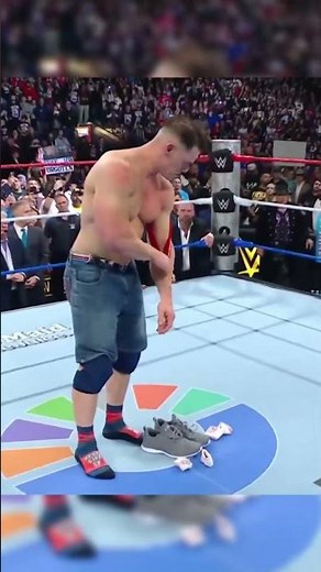 The legend leaves the ring… John Cena says goodbye! 💔🏆