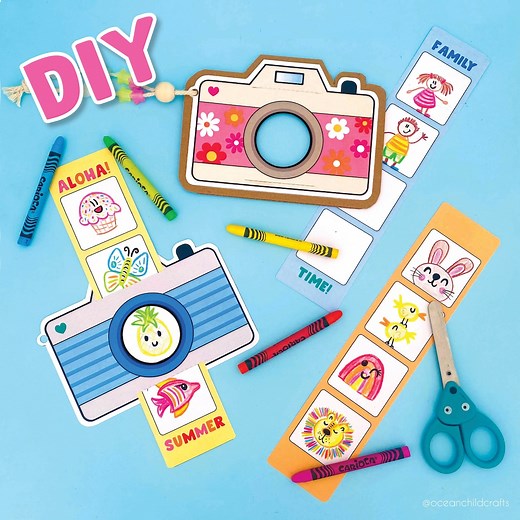 Printable Camera Craft for Kids Photography Worksheet Preschool Camera Art Activity Kindergarten Travel Template Picture Camera Color Page - Etsy