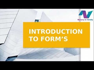 Introduction to Form | Part-1 | html forms | web development tutorial | free online course