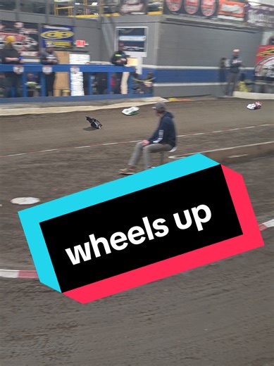 slow mo late model crash