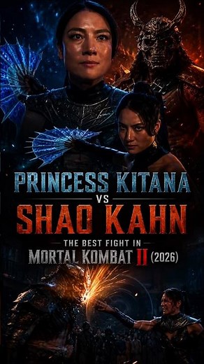 👑 Princess Kitana vs Shao Kahn 🔥 | The Best Fight in Mortal Kombat II (2026)