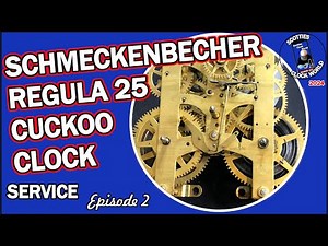 Schmeckenbecher Regula 25 Cuckoo Clock Service - Episode 2