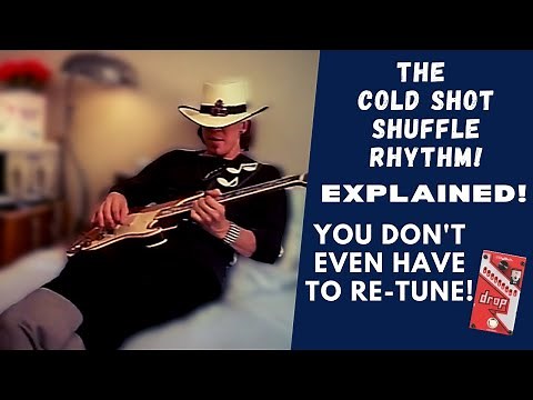 Here's a Stevie Ray Vaughan Cold Shot Guitar Lesson - Rhythm Only!
