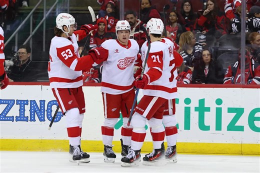 Line Combinations: Red Wings at Devils