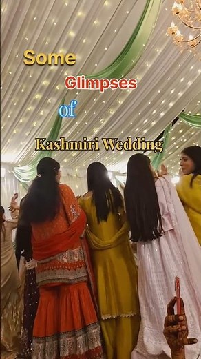 ✨ Some Glimpses of a Kashmiri Wedding 💍🌸 #WeddingVibes #Kashmir
