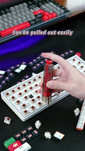 2.0 Four-Claw Keyboard Keycap Puller: Now you can remove keycaps without having to change direction