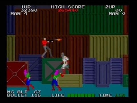 ROLLING THUNDER (ARCADE / PS2 - FULL GAME)